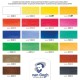 VAN GOGH 18 Colours Water Colour Plastic Case Set with in Half Pans and 2 Colours in 10ml Tube VAN GOGH 18 Colours Water Colour Plastic Case Set with in Half Pans and 2 Colours in 10ml Tube